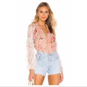 Hemant and Nandita Floral Blouse